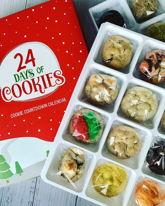 24-Day Plant-Based & Nut-Free Cookie Countdown Calendar